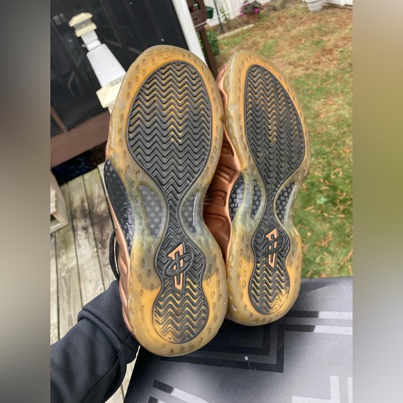 Nike Air Foamposite One Copper Mens size 9 - Picture 6 of 16